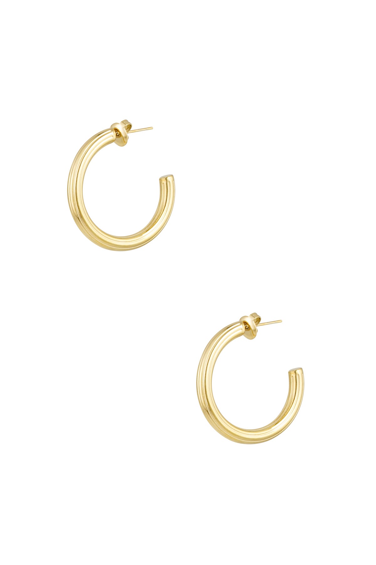 Earrings Carrie stainless steel gold small