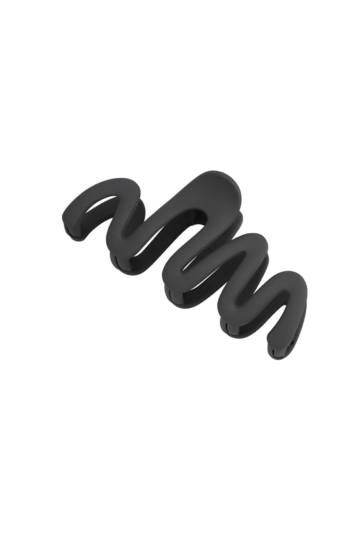 Hair clip wooly black