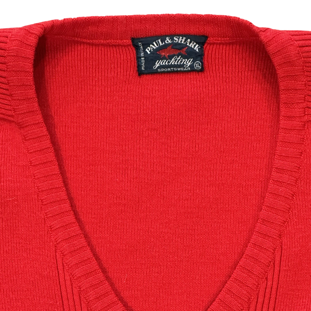 Vintage Dasie trui met V-hals size L