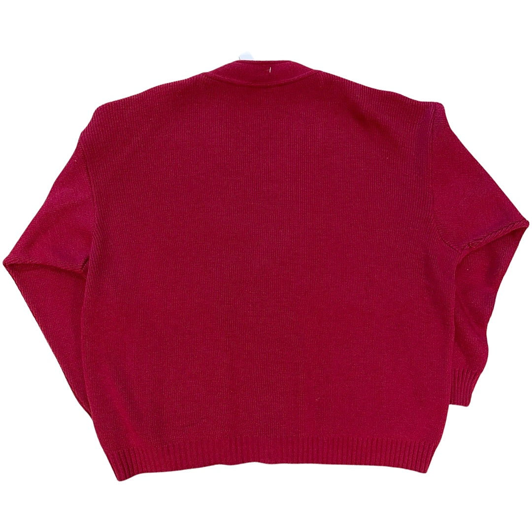 Vintage Donna rood vest size L