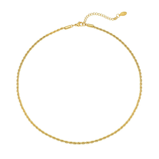 Classic thin necklace