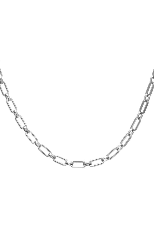 Necklace Zarah stainless steel silver