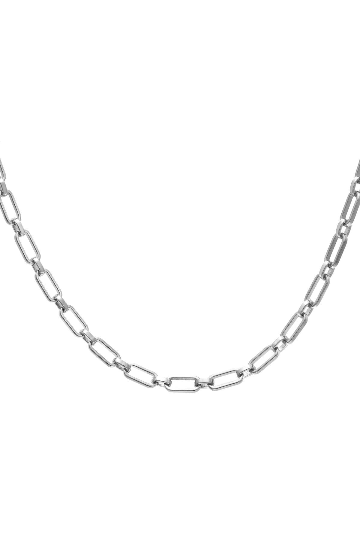 Necklace Zarah stainless steel silver