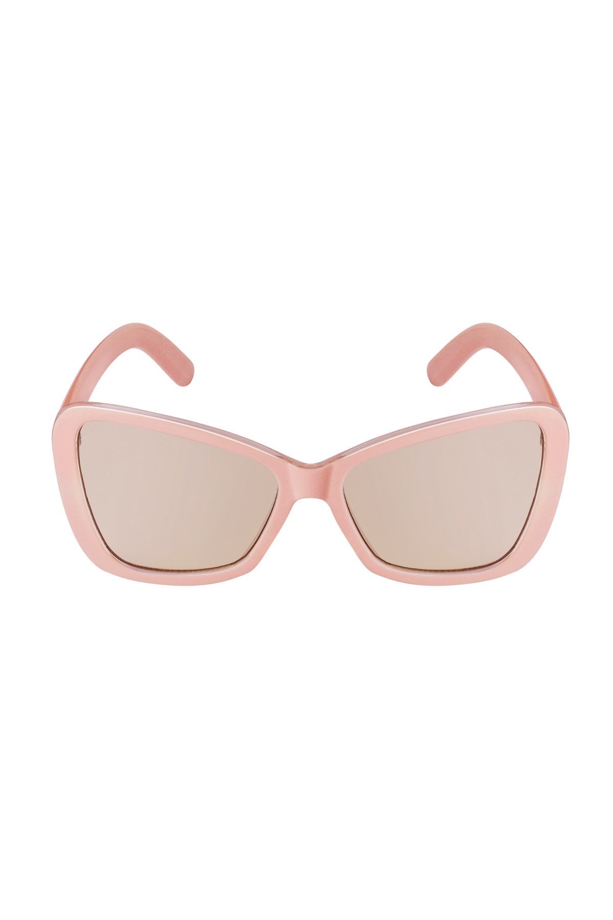 Sunglasses cat eye big pink