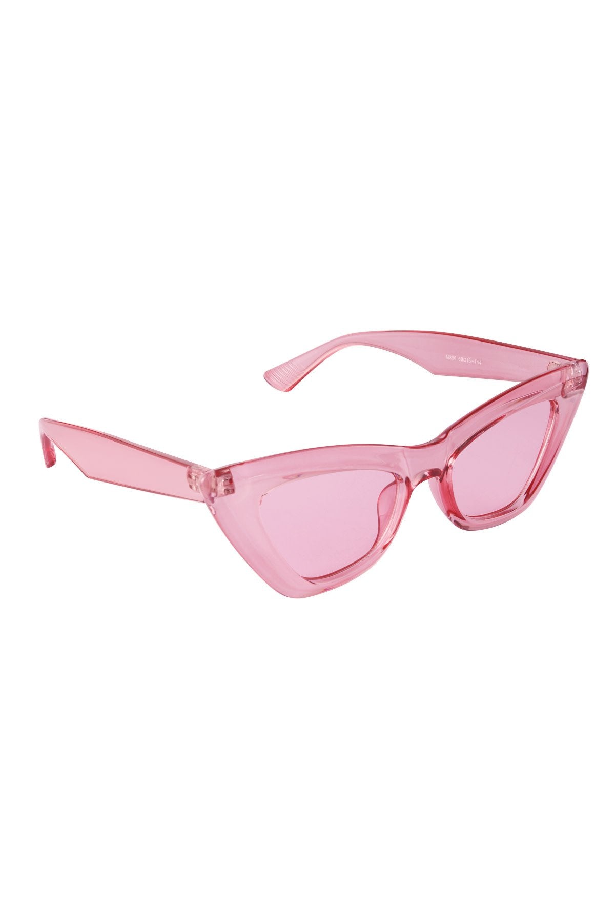 Sunglasses small cateye pink