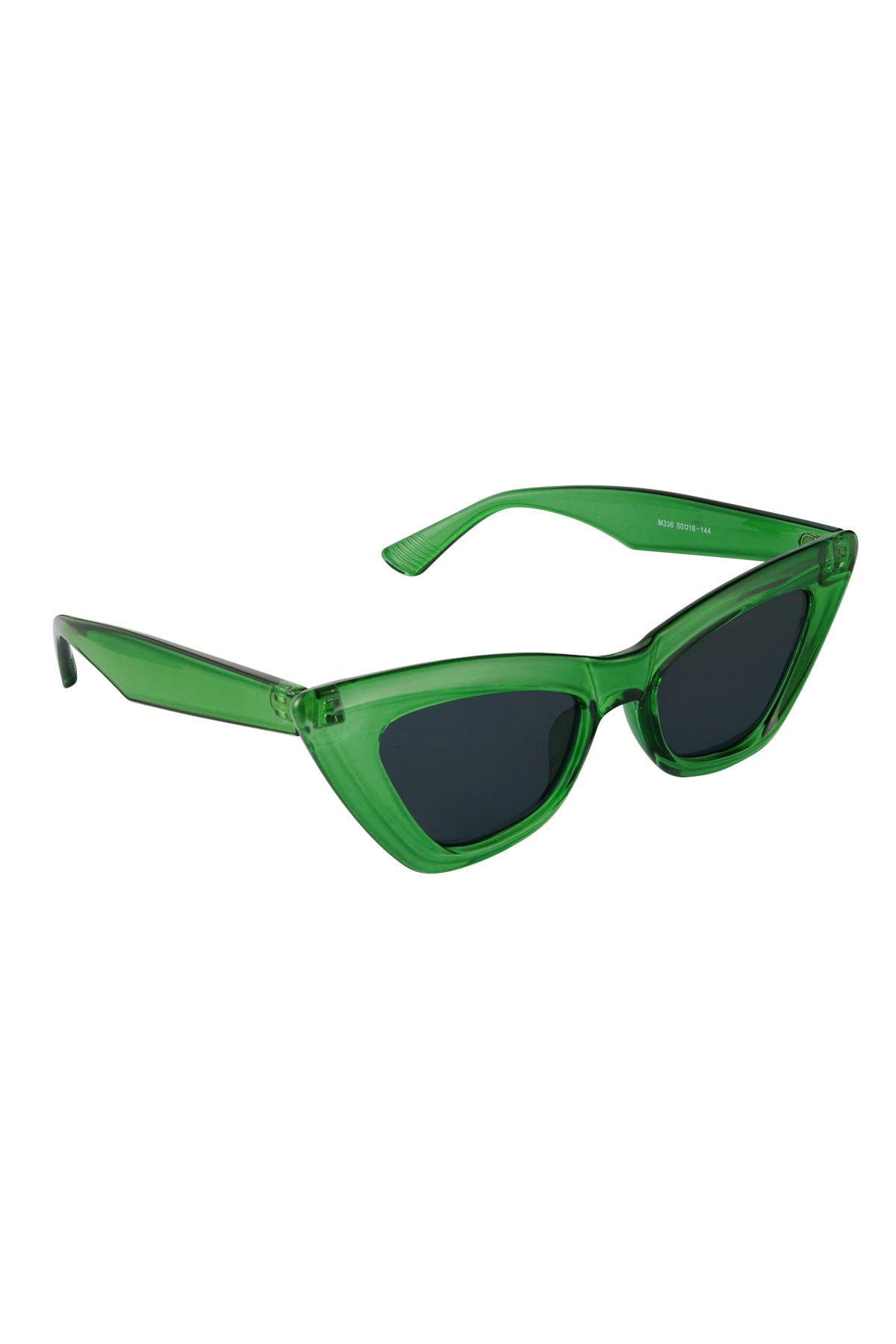 Sunglasses small cateye green