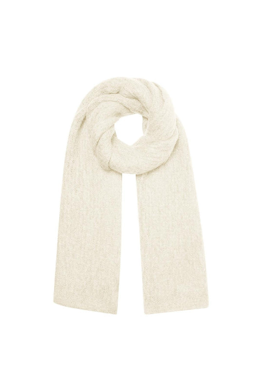 Scarf off white