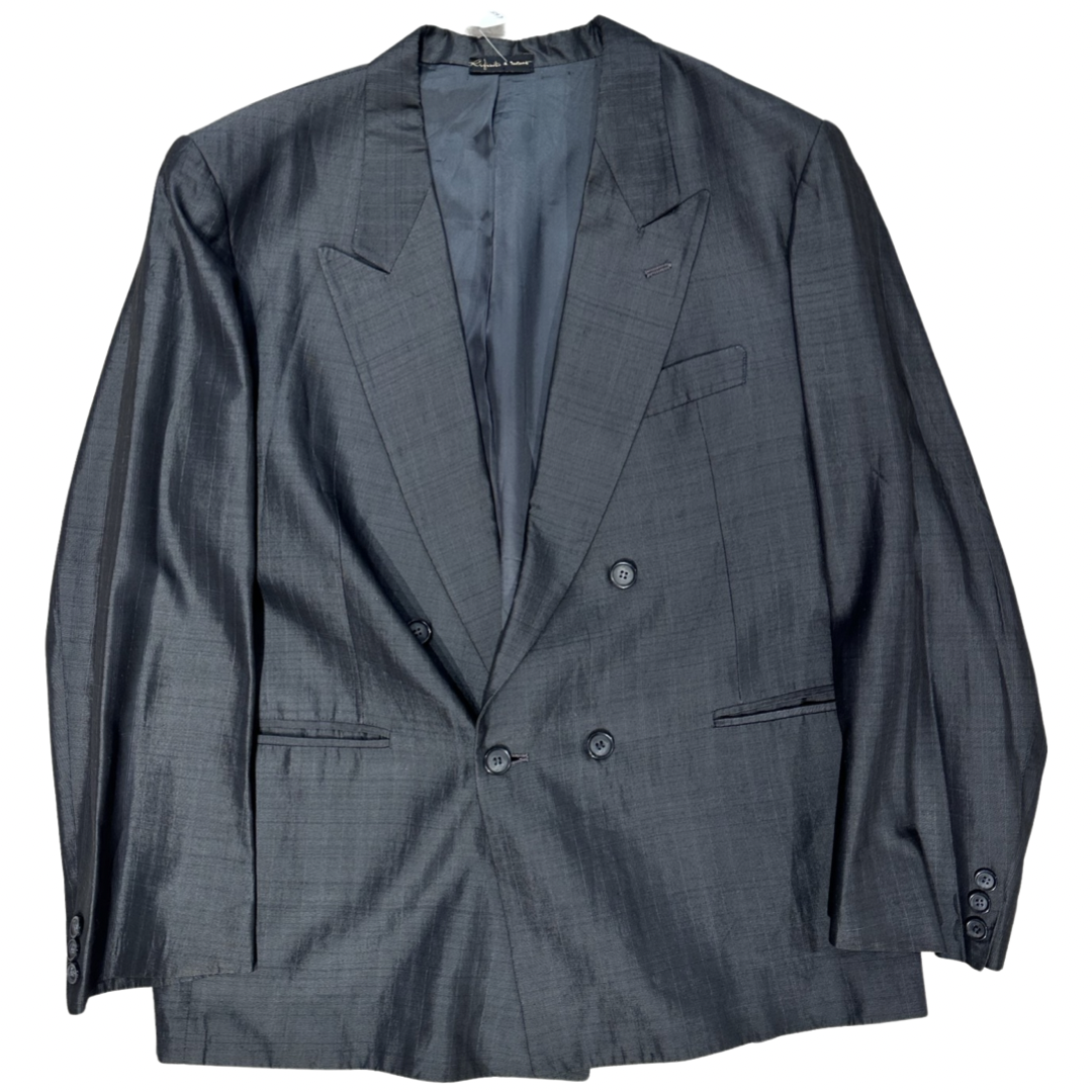Vintage oversized blazer space grey size XL