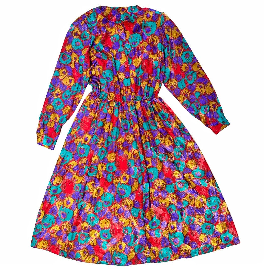 Vintage bohemian dress size M